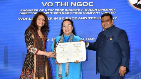 Nghiên cứu giống cây trồng mới, nữ kỹ sư được phong tiến sĩ danh dự