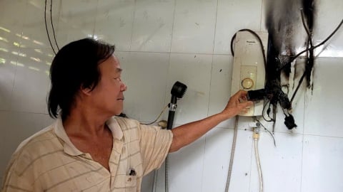 Tiền Giang: Nhiều thiết bị sử dụng điện của người dẫn bỗng dưng bị cháy
