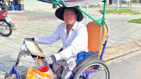 Nghị lực của người lính già không khuất phục số phận