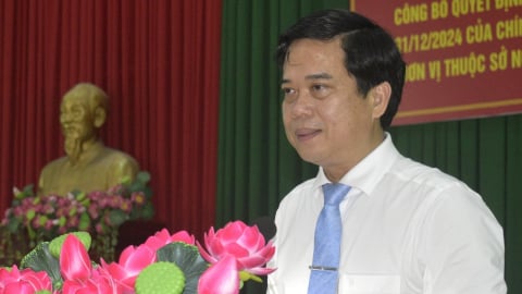 Sở Nông nghiệp và Môi trường Vĩnh Long kiện toàn bộ máy