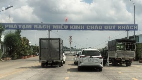 Cầu Rạch Miễu 2 khánh thành, phà tạm Rạch Miễu vẫn duy trì hoạt động
