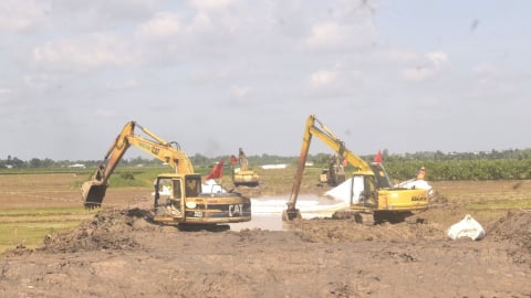 Đồng Tháp khởi công đoạn đường ven sông Tiền gần 500 tỷ đồng