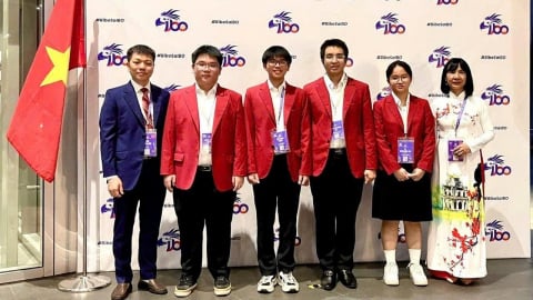 Cả 4 học sinh Việt Nam đều giành huy chương Olympic Sinh học Quốc tế