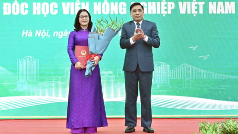 GS.TS. Nguyễn Thị Lan tiếp tục giữ chức Giám đốc Học viện Nông nghiệp Việt Nam