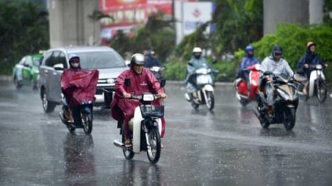Dự báo Trung Bộ nắng nóng, Tây Nguyên và Nam Bộ mưa dông