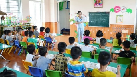 Hơn 116.314 tỷ đồng dành phổ cập giáo dục mầm non cho trẻ 3-5 tuổi