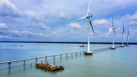 Việt Nam có tiềm năng hơn 1.100 GW điện gió biển mỗi năm