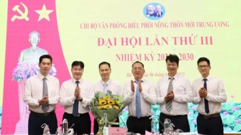 Ông Ngô Trường Sơn tái đắc cử Bí thư Chi bộ Văn phòng Điều phối NTM Trung ương