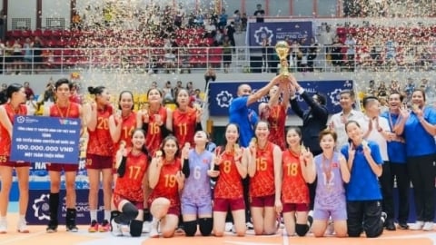 Tuyển bóng chuyền nữ Việt Nam lần đầu lên hạng 25 thế giới