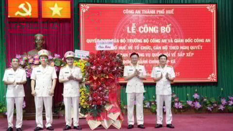 Chân dung hai tân Phó Giám đốc Công an TP Huế