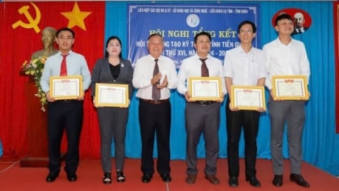 Trao 33 giải thưởng tại Hội thi Sáng tạo Kỹ thuật cấp tỉnh