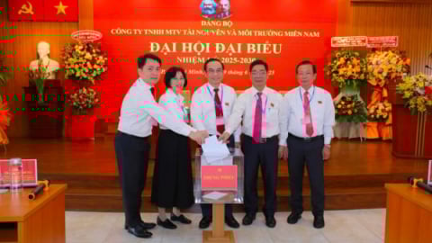 Công ty TN&MT Miền Nam tổ chức thành công Đại hội nhiệm kỳ 2025-2030