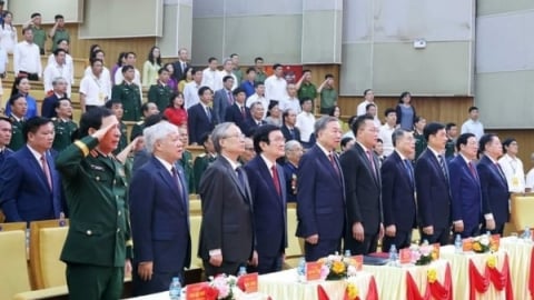 Trang trọng kỷ niệm 110 năm ngày sinh Tổng Bí thư Nguyễn Văn Linh