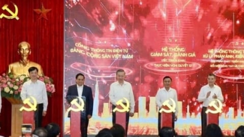 Ra mắt hệ thống giám sát triển khai Nghị quyết 57 về khoa học công nghệ