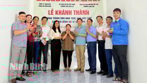 Ninh Bình hoàn thành xóa nhà tạm trước 31/8