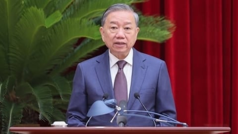 Toàn văn bài phát biểu của Tổng Bí thư Tô Lâm tại phiên khai mạc Hội nghị Trung ương 12 - khóa XIII