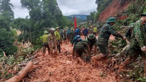 Số người chết, mất tích do mưa lũ ở Điện Biên tiếp tục tăng