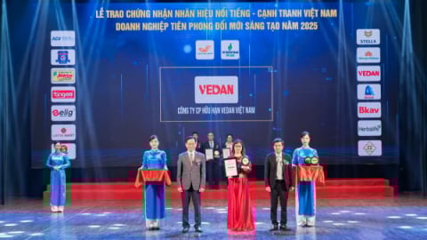 Vedan Việt Nam được vinh danh 'Nhãn hiệu nổi tiếng Việt Nam' năm 2025