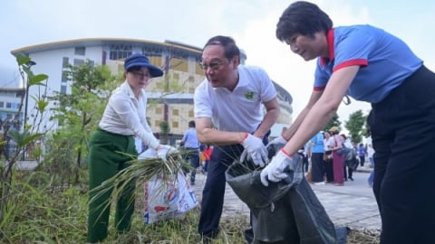 Chung tay hưởng ứng phong trào 'Toàn dân tham gia bảo vệ môi trường'