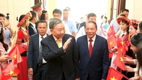 Tổng Bí thư Tô Lâm dự Lễ kỷ niệm 80 năm Ngày truyền thống ngành Văn hóa