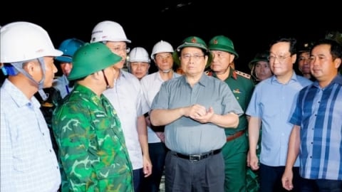 Thủ tướng lệnh đặt Sở chỉ huy tiền phương chống bão tại Quân khu 4