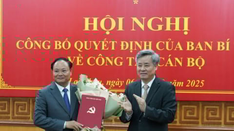 Đồng chí Lê Minh Ngân giữ chức Phó Bí thư Thường trực Tỉnh ủy Lai Châu
