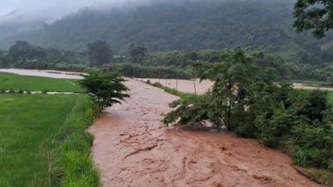 2 nhà máy thuỷ điện ở Sơn La xả cát để ứng phó mưa lớn