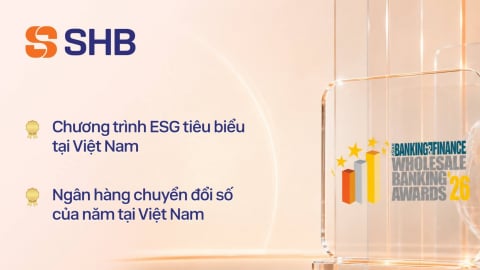 SHB giành cú đúp giải thưởng tại Asian Banking & Finance Awards 2026