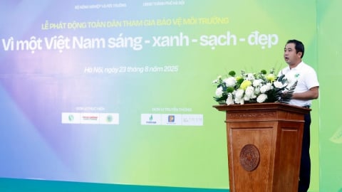Mỗi người dân hãy là một chiến sĩ trên mặt trận bảo vệ môi trường