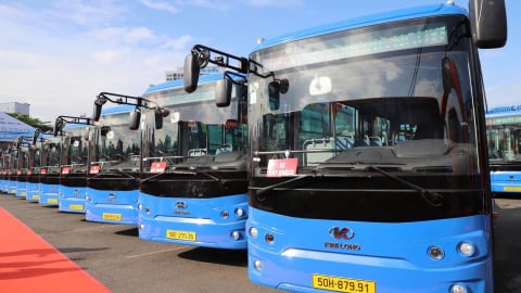 TP.HCM vận hành 35 tuyến xe buýt xanh