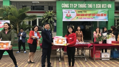 Toàn Thắng Eco Vet tổ chức 'Tết sẻ chia'