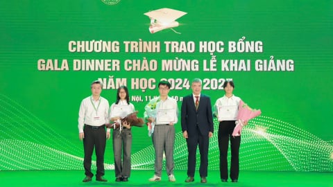 Học viện Nông nghiệp Việt Nam dành gần 1.800 suất học bổng cho sinh viên K70
