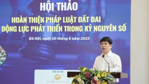 Hoàn thiện pháp luật đất đai tạo động lực phát triển trong kỷ nguyên số