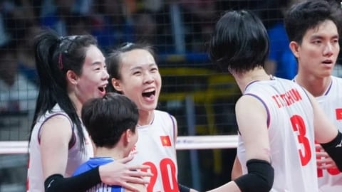 Tuyển bóng chuyền nữ Việt Nam thắng liền hai trận ở AVC Nations Cup