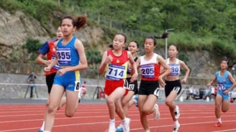 Hàng trăm vận động viên điền kinh trẻ lên Lai Châu tranh tài