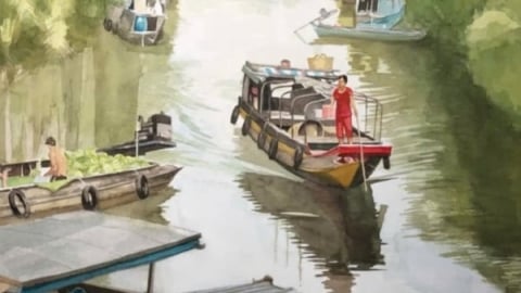 Họa sĩ Hồng Quân vẫn nhớ nhung bình minh châu thổ