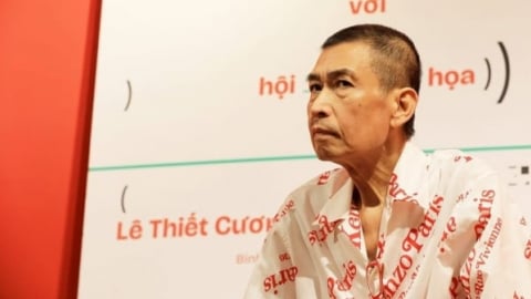 Họa sĩ Lê Thiết Cương trở về miền tối giản riêng mình