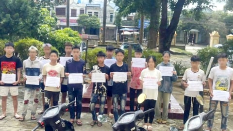 Tạm giữ nhóm thanh niên gây rối tại đèo Đá Trắng