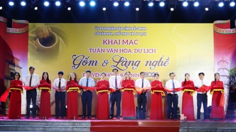 Khai mạc Tuần văn hóa, du lịch Gốm và Làng nghề truyền thống Bắc Ninh 2025