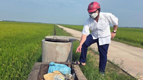 Bể thu gom bao bì thuốc bảo vệ thực vật được nhân rộng