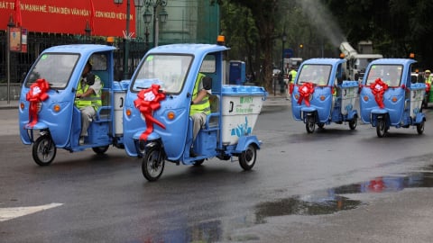 Thiết bị vệ sinh môi trường hiện đại lần đầu tiên xuất hiện ở Việt Nam