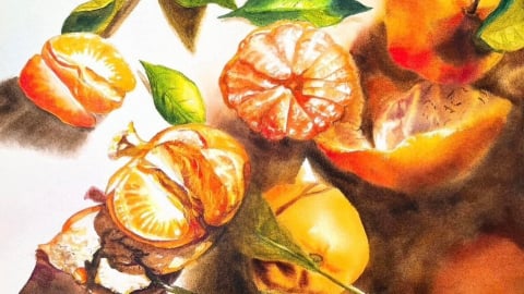 'Nối' - cuộc hội ngộ của nghệ thuật tranh màu nước
