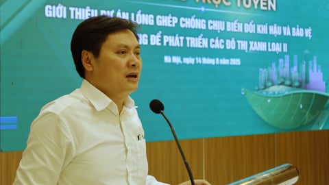 Dự án mới hỗ trợ đô thị loại II ứng phó biến đổi khí hậu