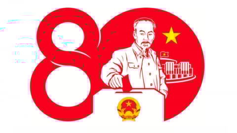 Công bố mẫu biểu trưng kỷ niệm 80 năm Ngày Tổng tuyển cử đầu tiên