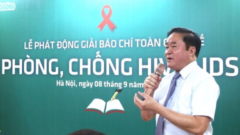 Phát động ‘Giải Báo chí toàn quốc về phòng, chống HIV/AIDS năm 2025'