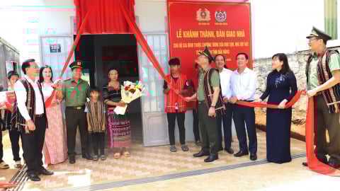 Bộ Công an hỗ trợ Đắk Nông 30 tỷ đồng xoá nhà tạm, nhà dột nát