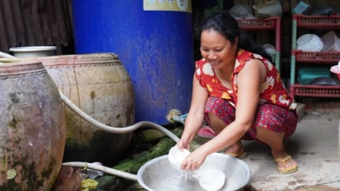 Thêm nguồn nước sạch cho xã đảo