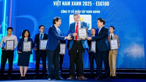 Mavin được vinh danh Top 100 doanh nghiệp bền vững và Top 10 Việt Nam Xanh