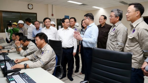 Phó Thủ tướng Bùi Thanh Sơn thăm Nhà máy Đạm Phú Mỹ