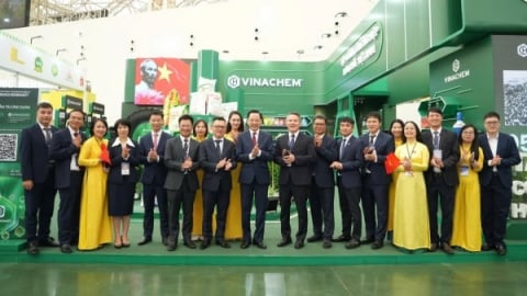 'Vinachem - Dấu ấn một hành trình' tại Triển lãm thành tựu Đất nước 80 năm